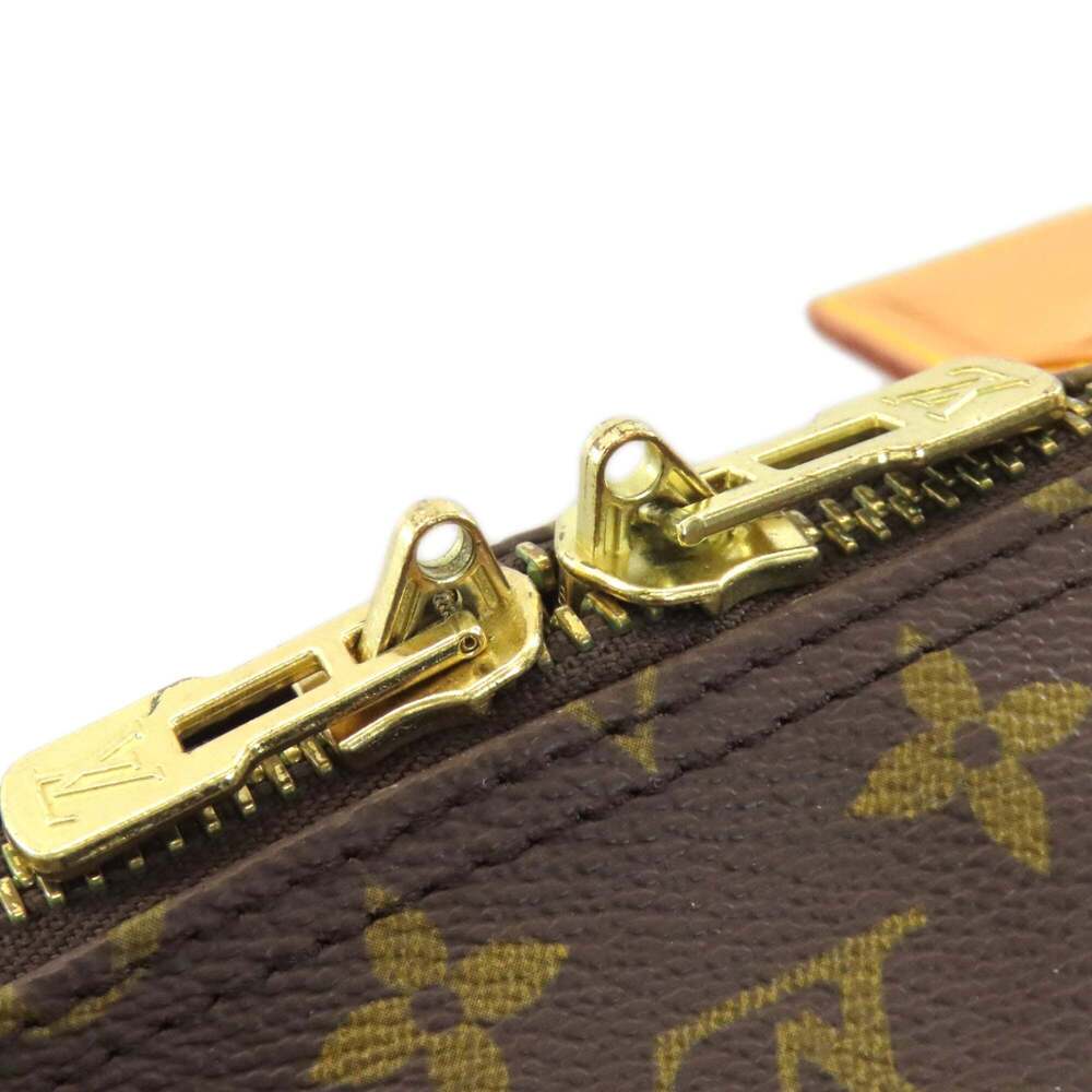 LOUIS VUITTON Authentic Brown Monogram Canvas Boston Bag - Picture 13 of 16